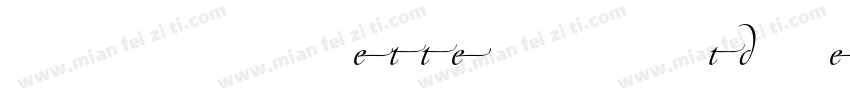Pirouette LT Std Sep字体转换